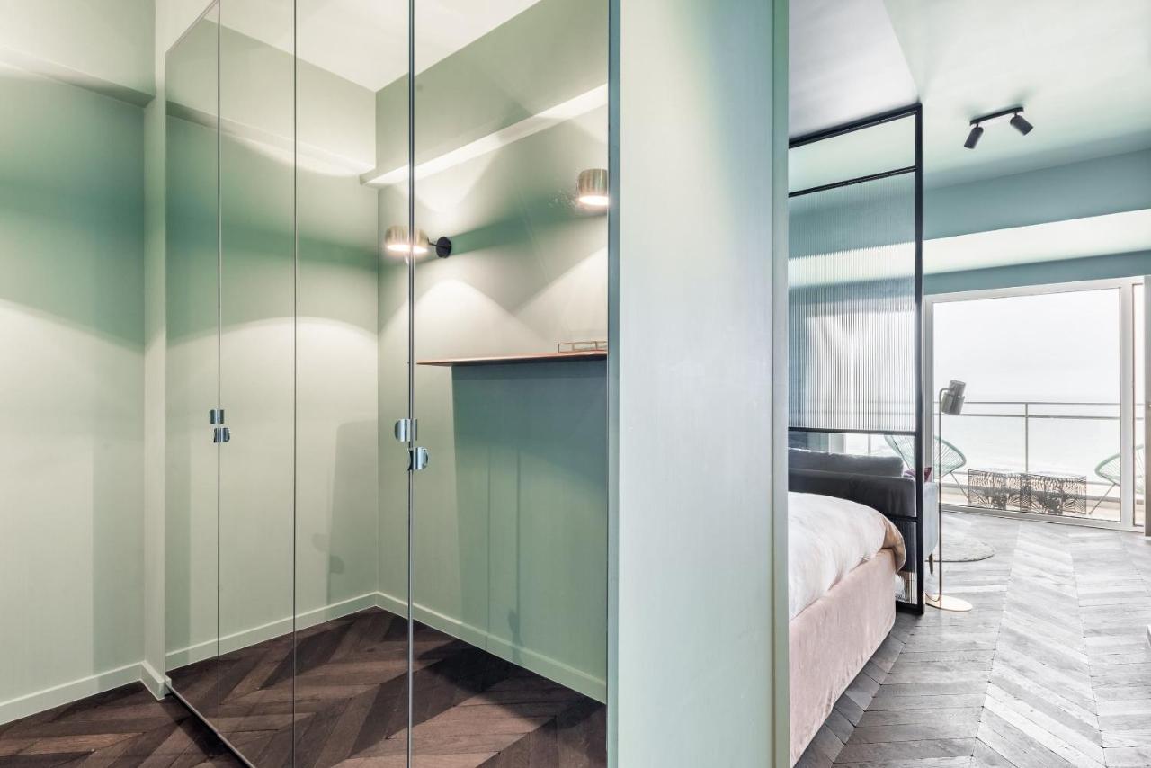 Luxueuze Suite Met Frontaal Zeezicht Кнокке-Хейст Экстерьер фото