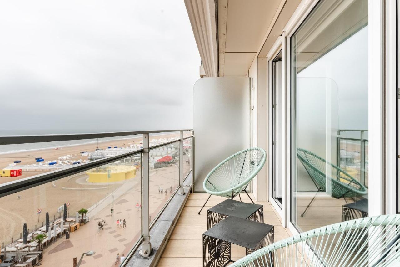 Luxueuze Suite Met Frontaal Zeezicht Кнокке-Хейст Экстерьер фото