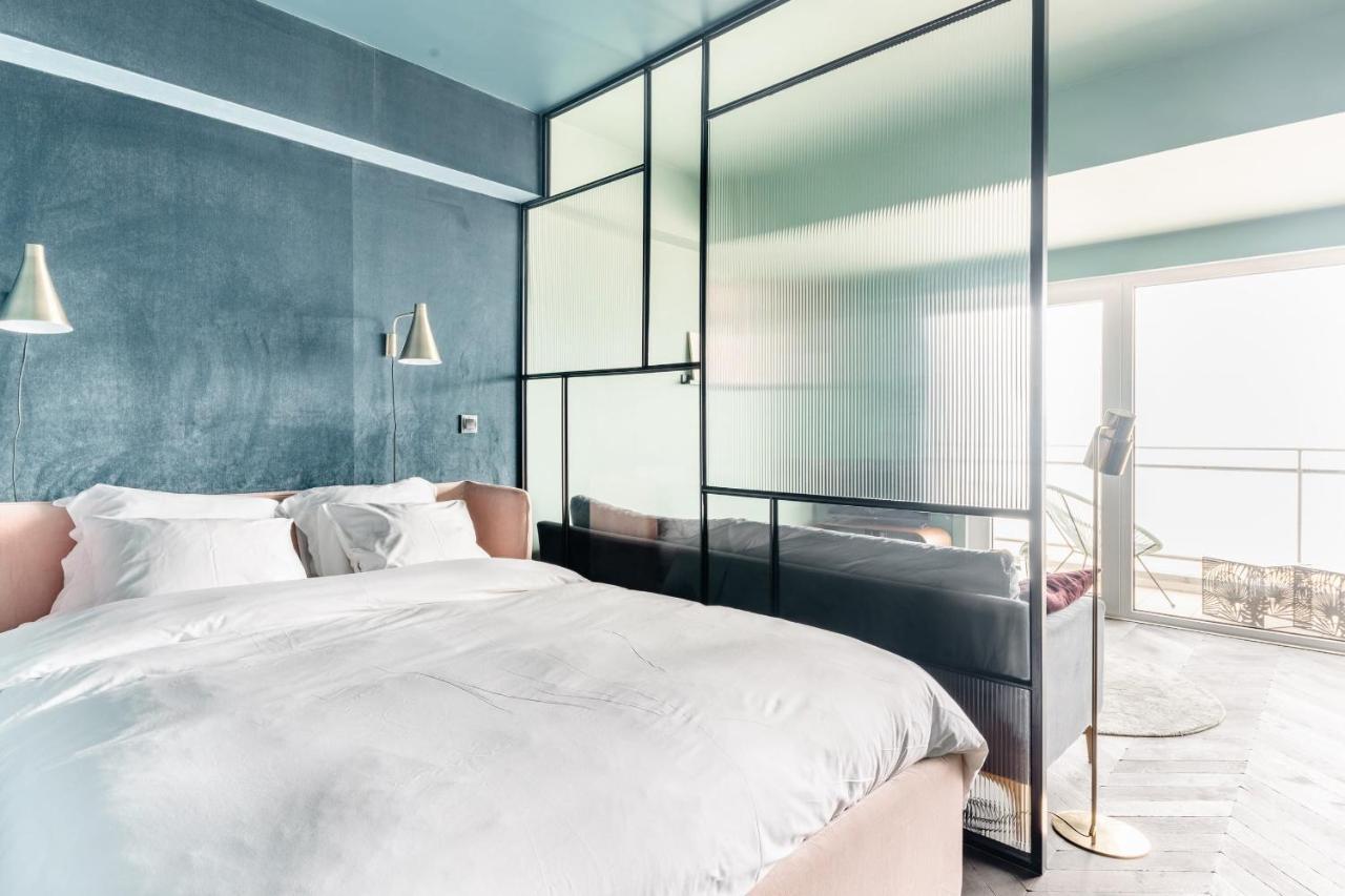 Luxueuze Suite Met Frontaal Zeezicht Кнокке-Хейст Экстерьер фото