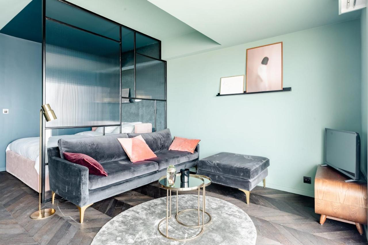 Luxueuze Suite Met Frontaal Zeezicht Кнокке-Хейст Экстерьер фото